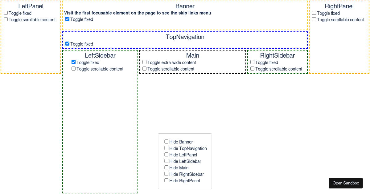 page-layout-interactive - Codesandbox