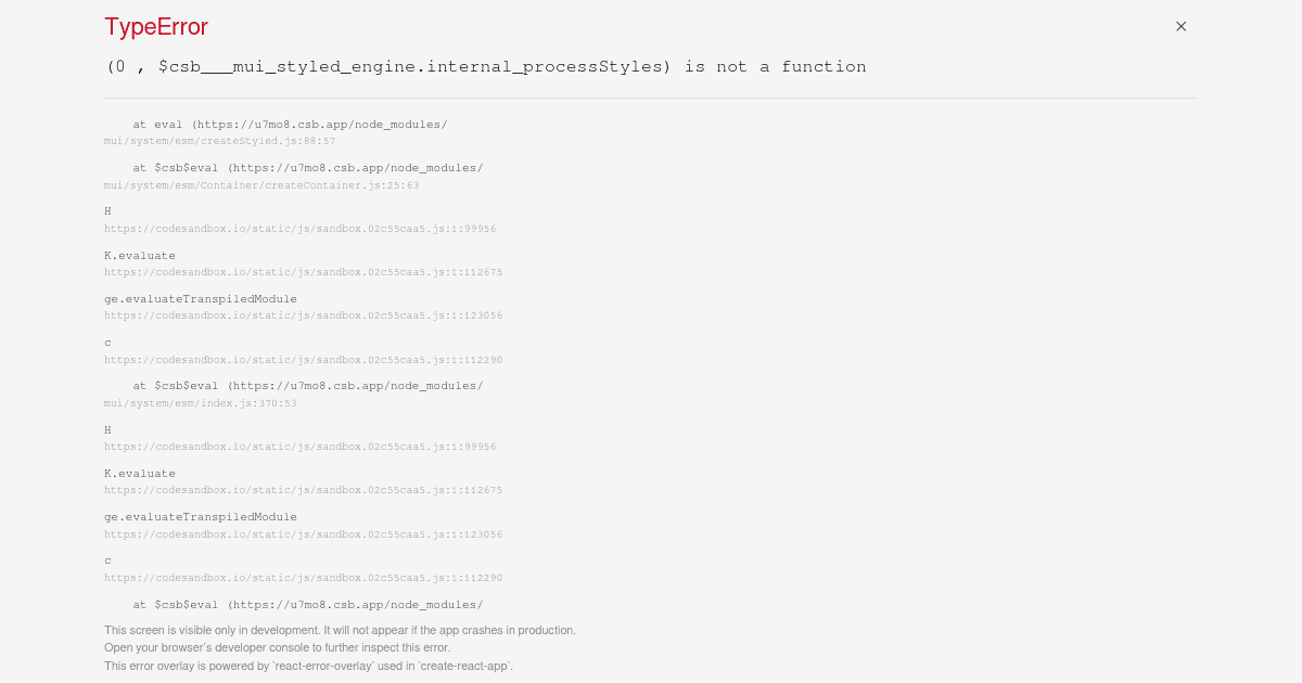 Styled Components (forked) - Codesandbox