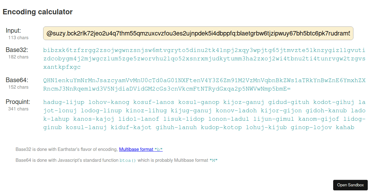 base 32 and base 64 calculator (forked) Codesandbox