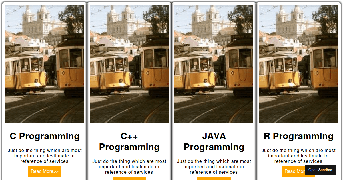react - Codesandbox