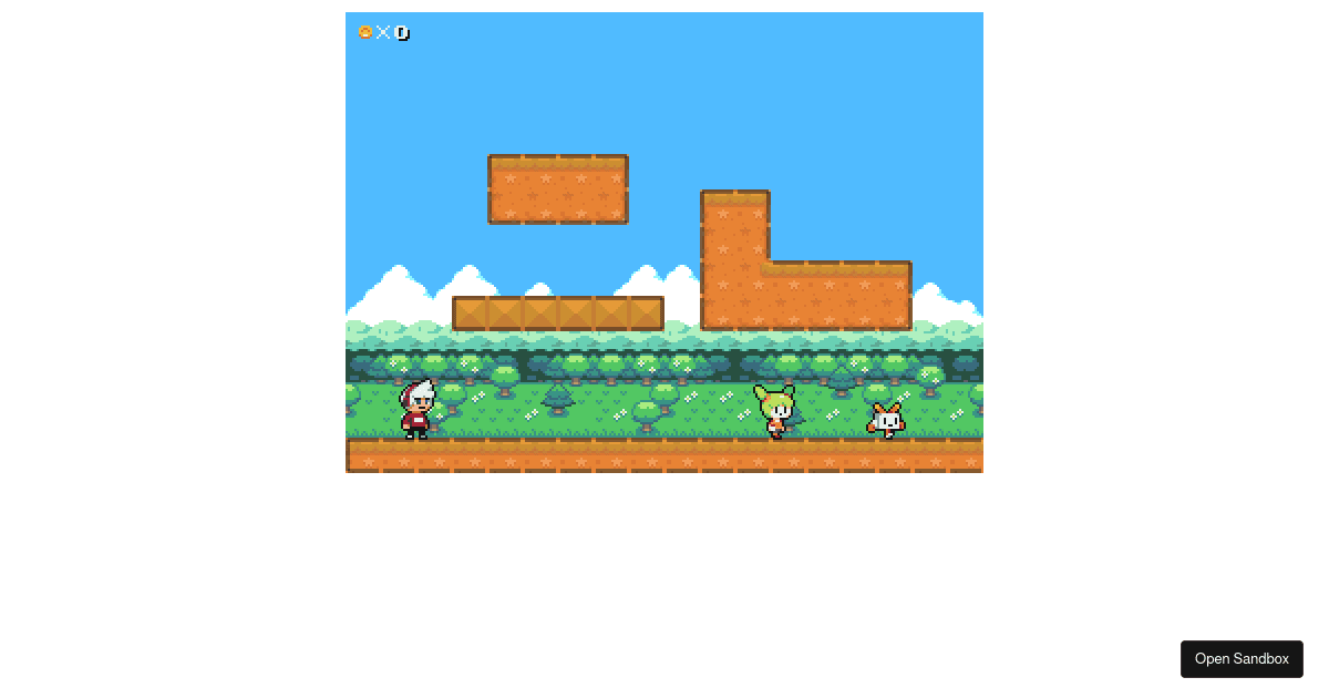 Phaser 3 NPC dialog test v.2 (forked) - Codesandbox