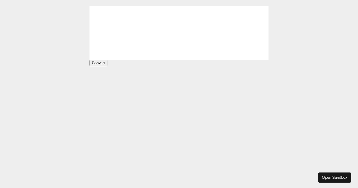 lexical (forked) - Codesandbox