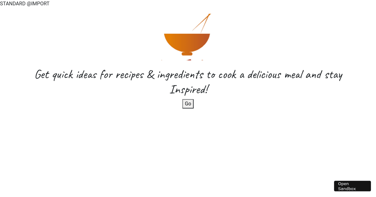 recipes-app - Codesandbox