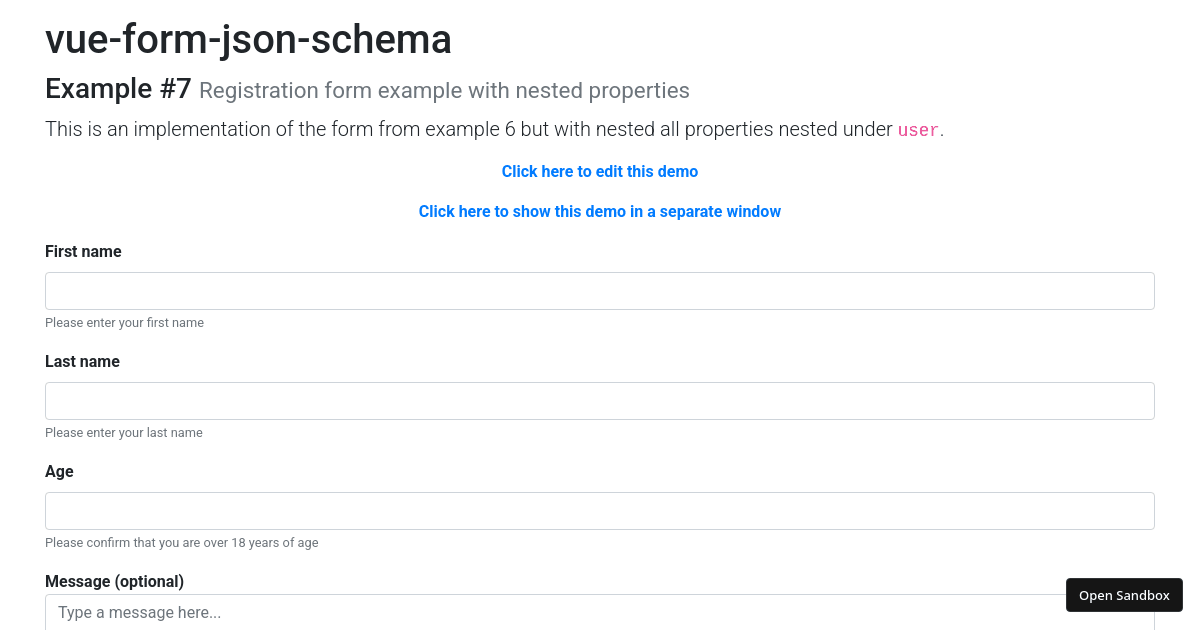 Example 7 (forked) - Codesandbox