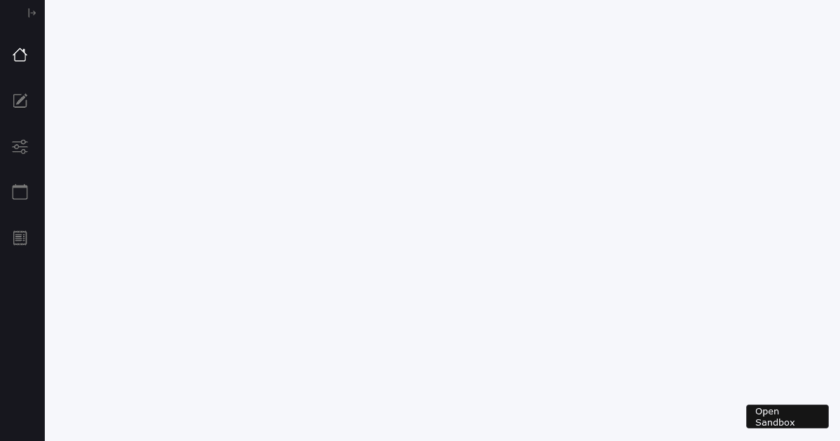 navbar links - Codesandbox