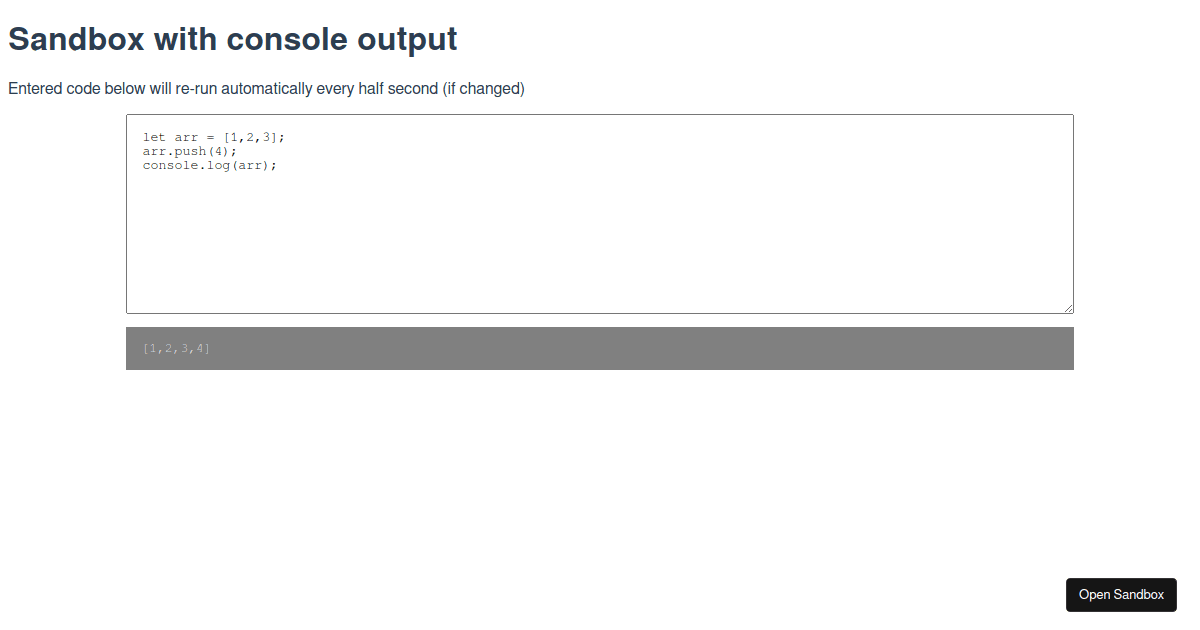 Vue Code Sandbox (forked) - Codesandbox