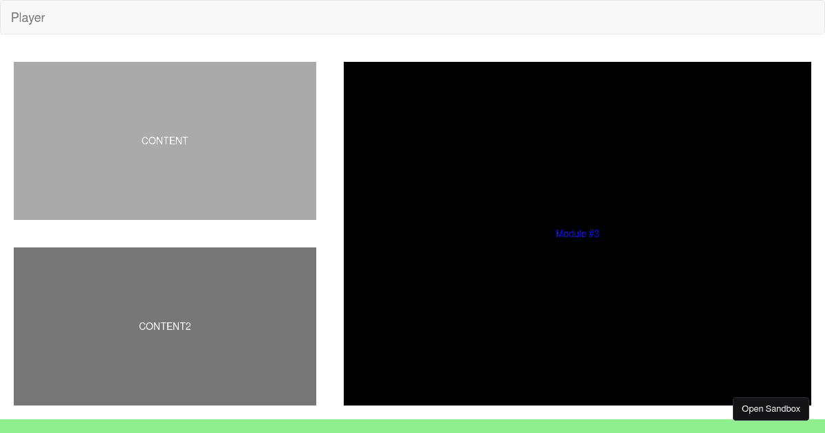 responsive test - Codesandbox