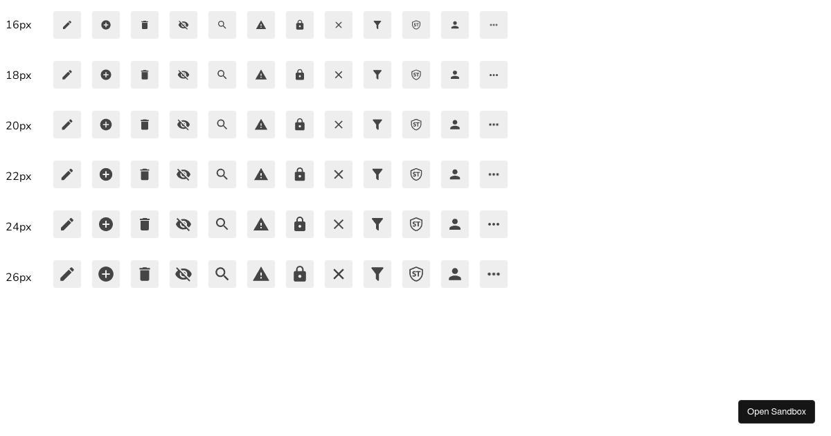 Button Icon Size Test Codesandbox