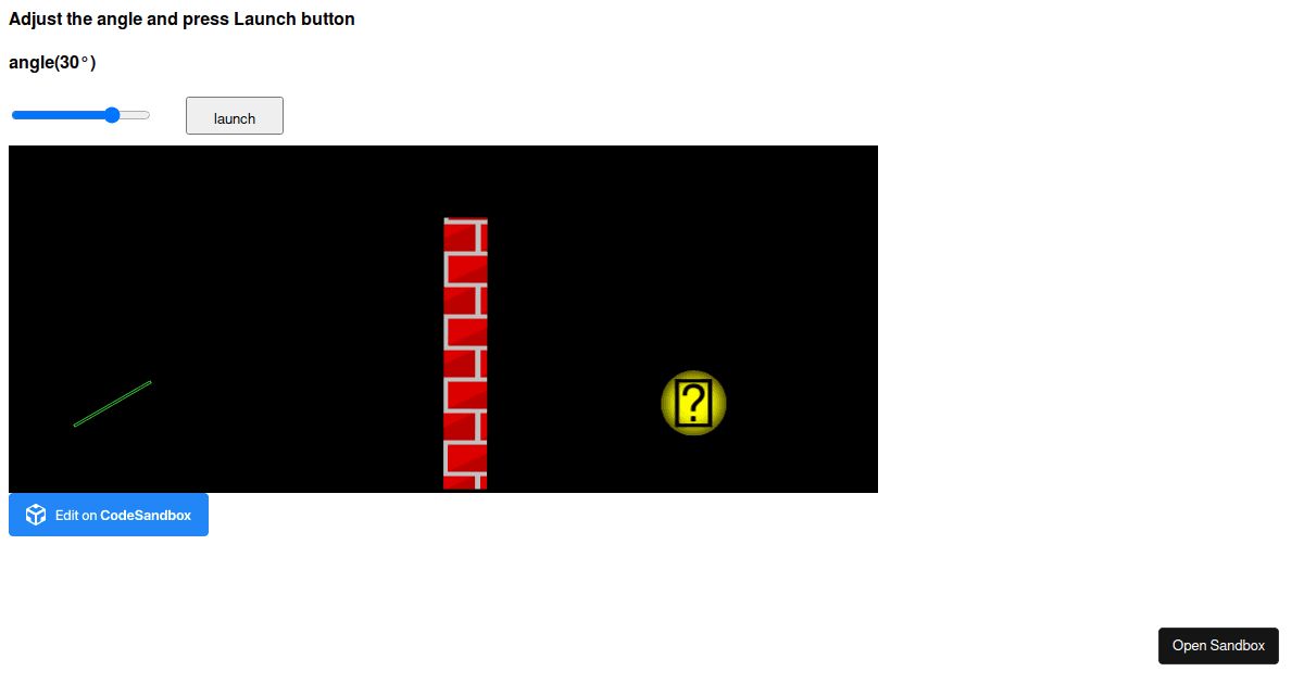 React Dom Box2d Force Demo Codesandbox