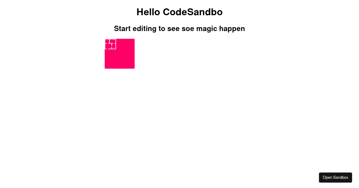 SVGDrawingBoard Codesandbox