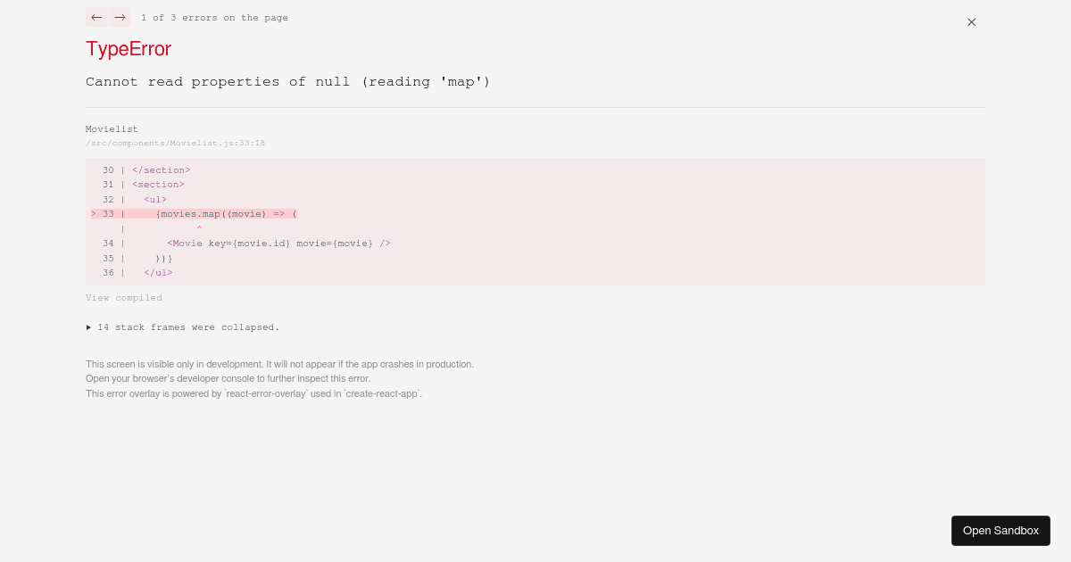 movie - Codesandbox
