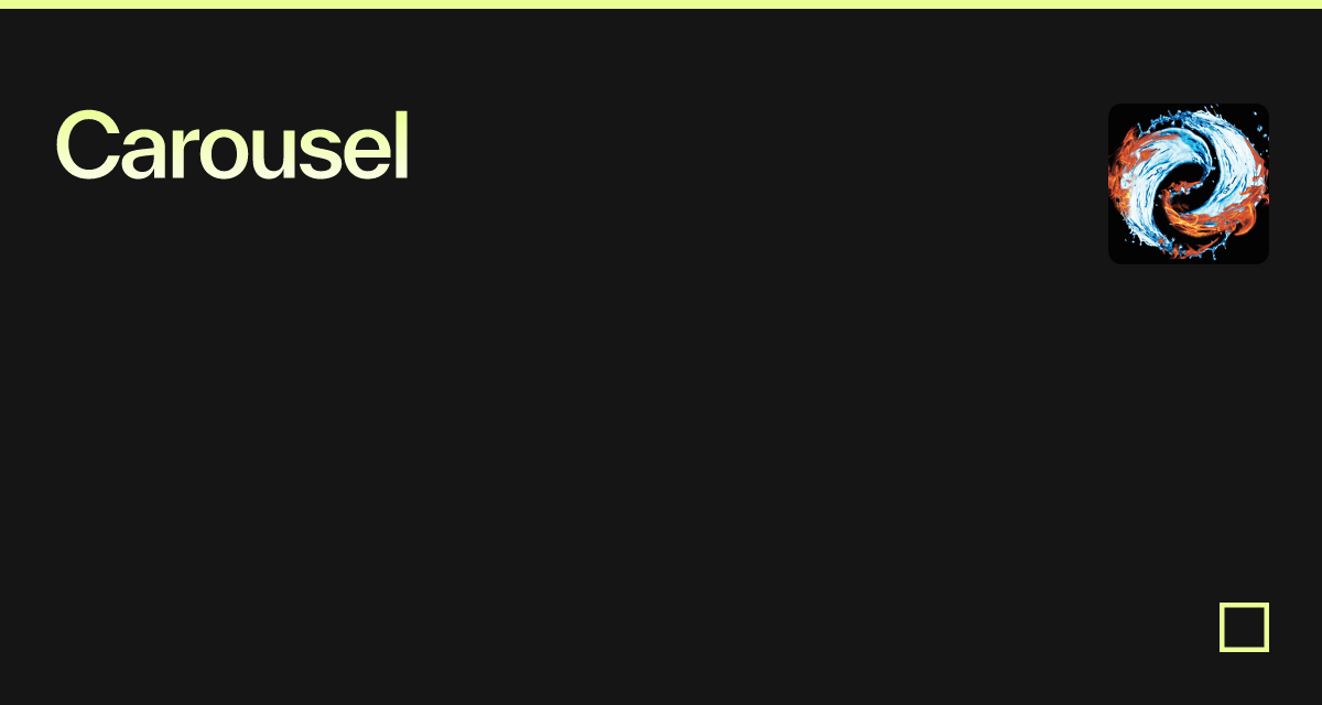 Carousel - Codesandbox