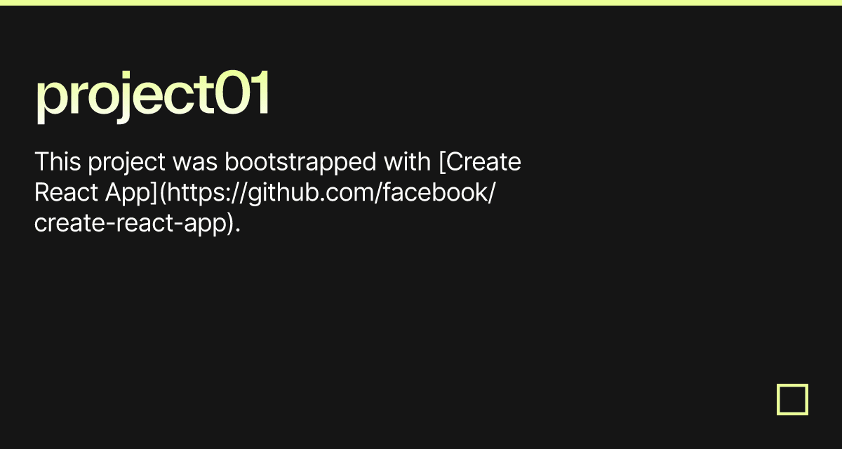 project01 - Codesandbox