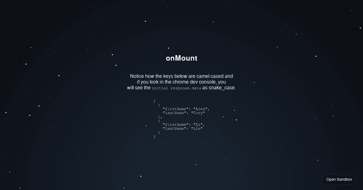 useFetch + + Request/Response Interceptors (forked) - Codesandbox