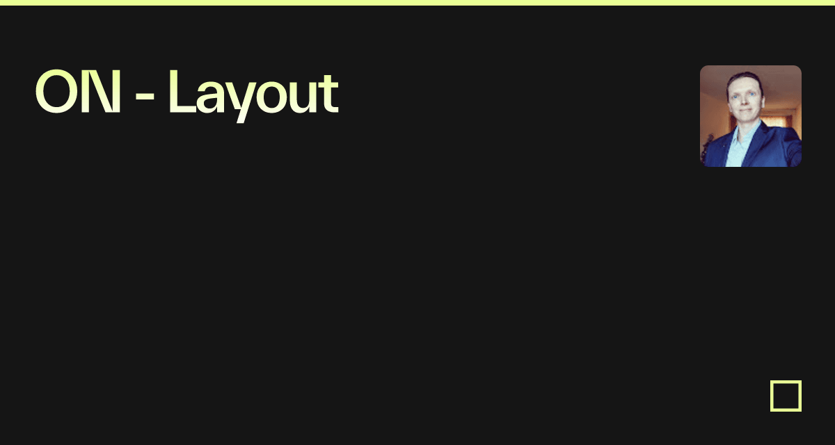 ON - Layout - Codesandbox