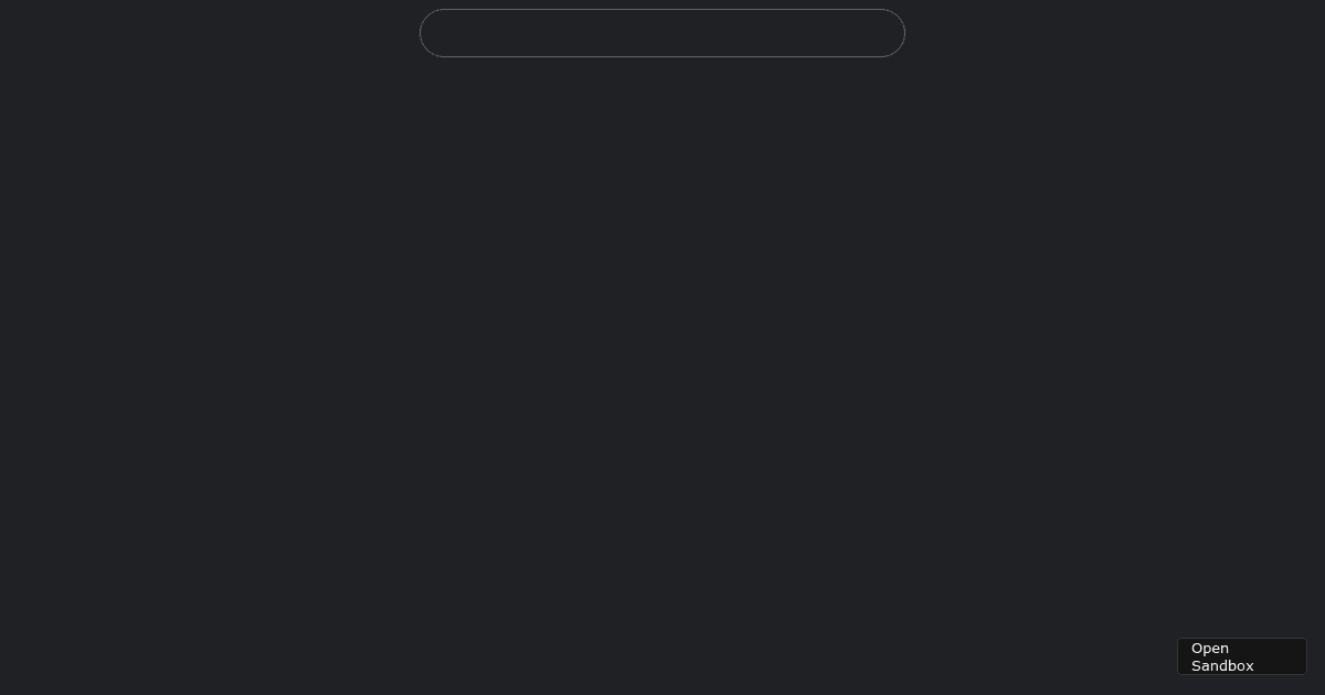 search - Codesandbox
