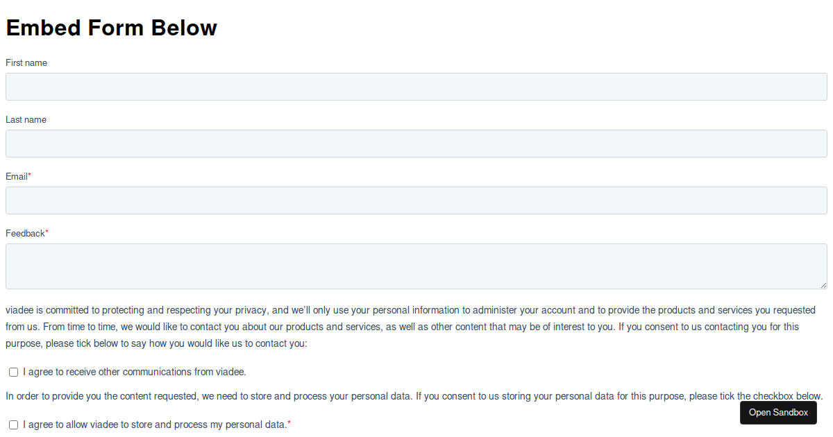 hubspotformrenderinreact (forked) Codesandbox