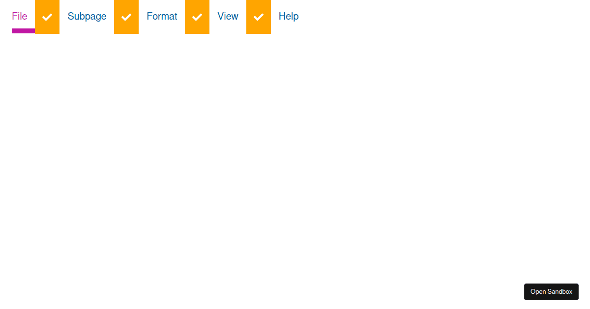 Navigation (forked) - Codesandbox