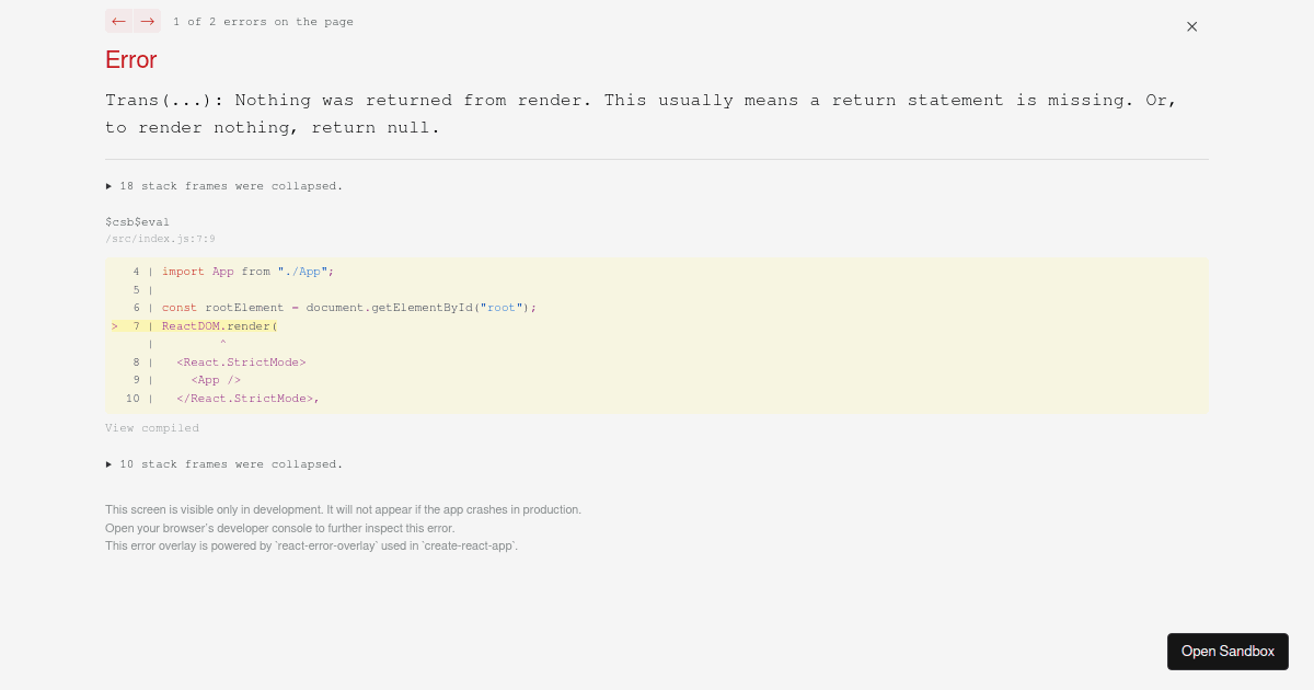 i18next learn - Codesandbox
