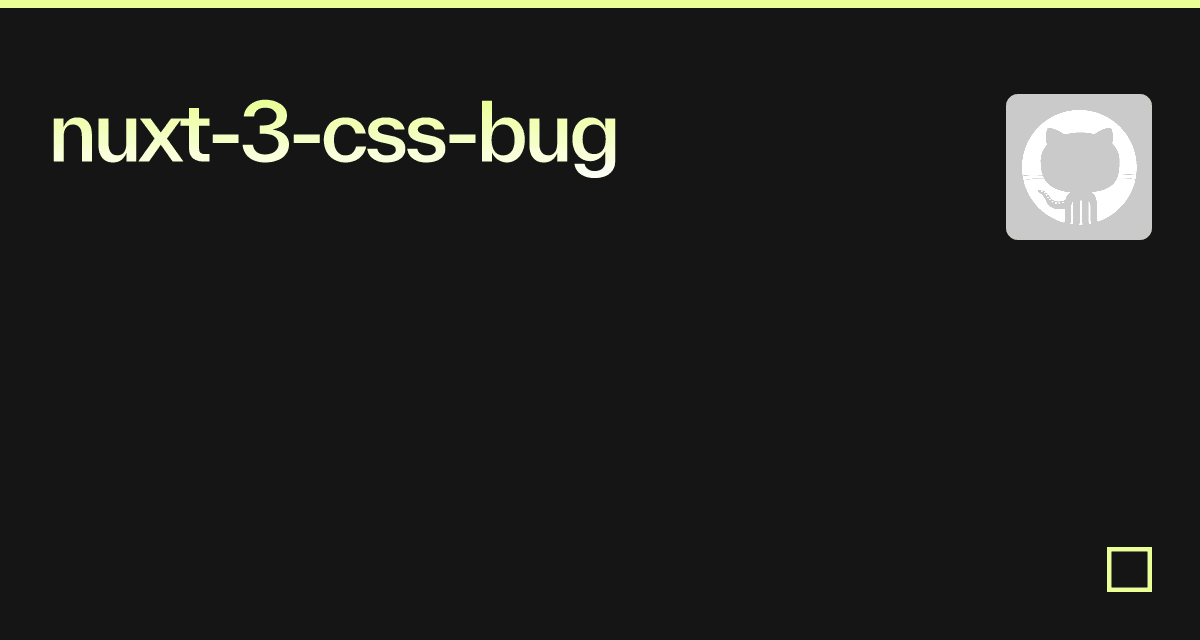 nuxt-3-css-bug - Codesandbox