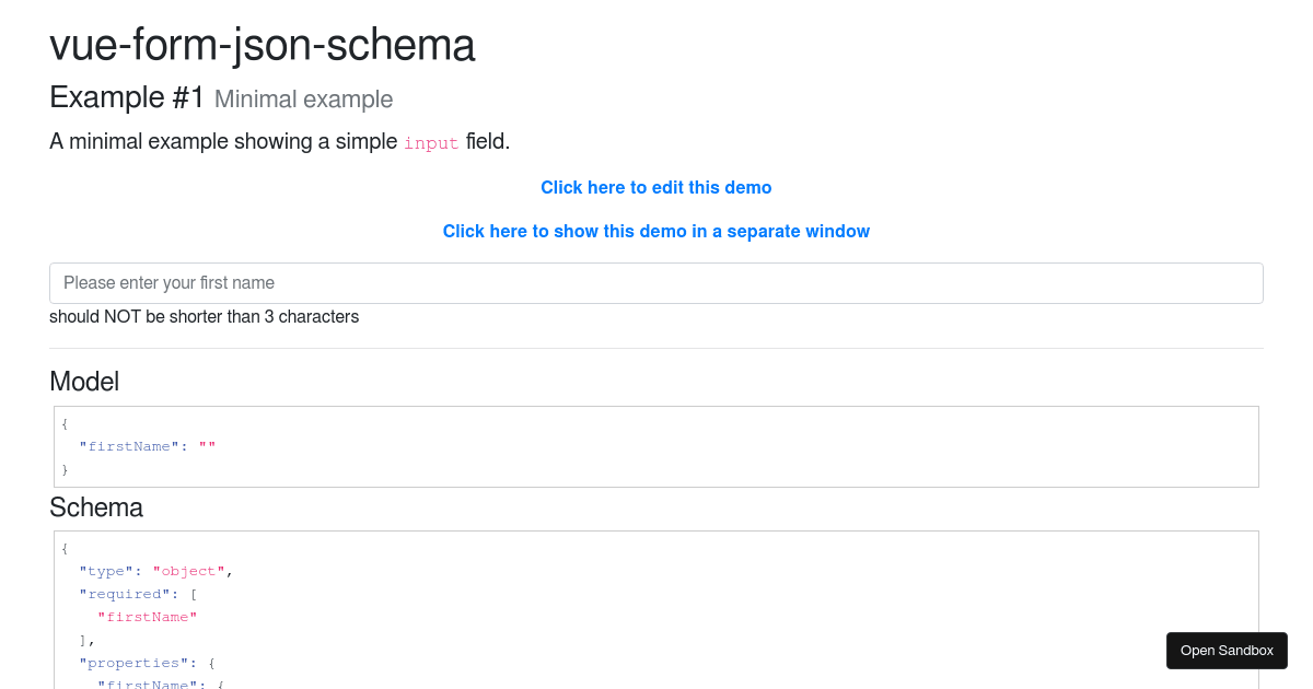Example 1 (forked) - Codesandbox