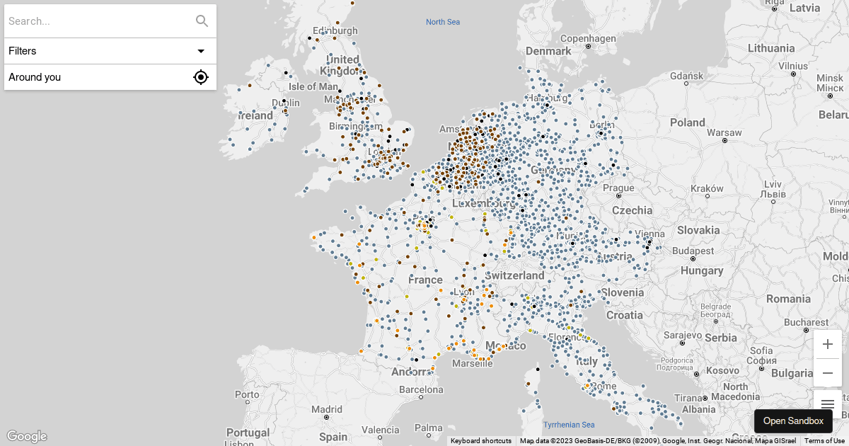 Store Locator Widget Test - Codesandbox