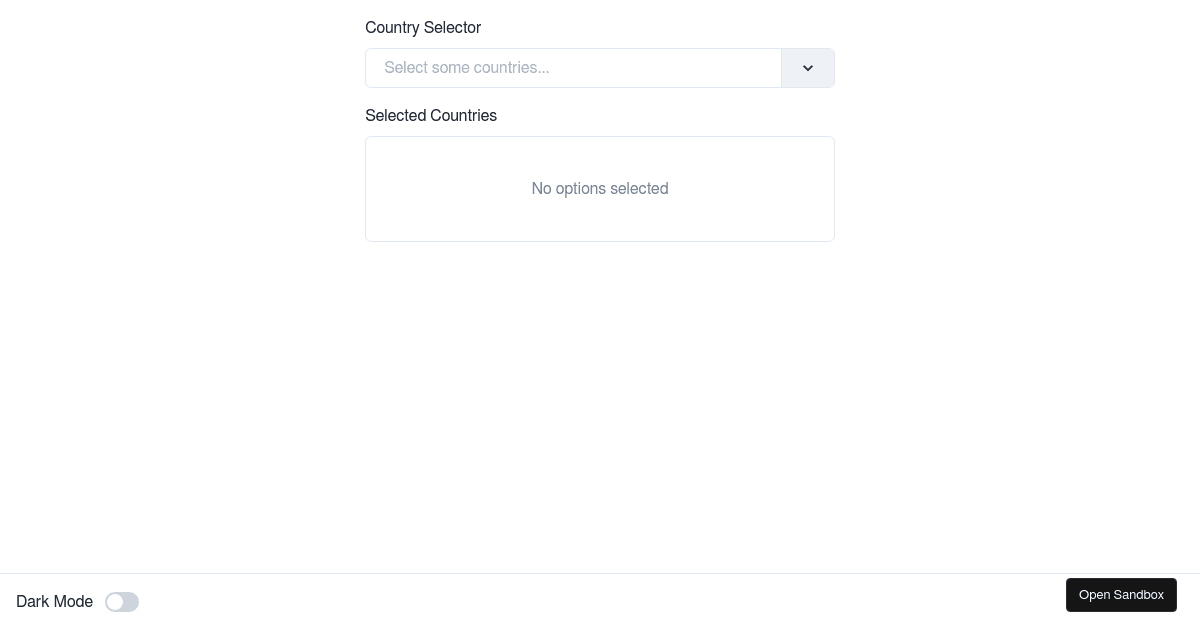 CRS Creatable Select with Many Options - Codesandbox