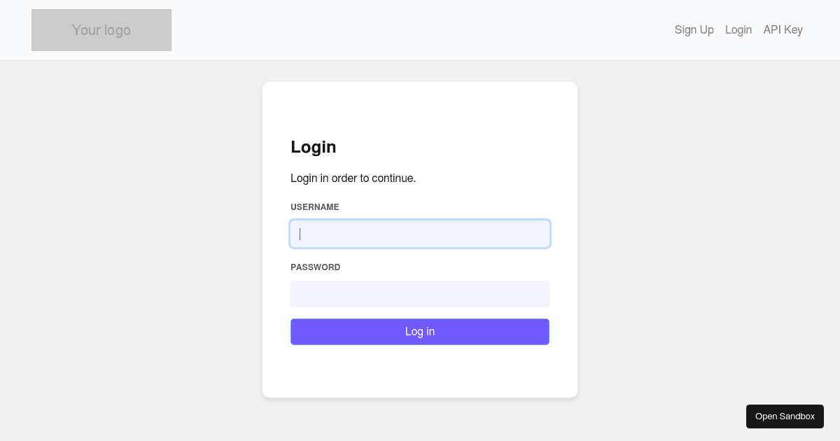 VCMS Issuer Portal - Codesandbox