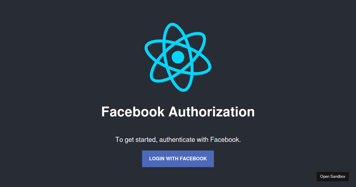 fb-login - Codesandbox