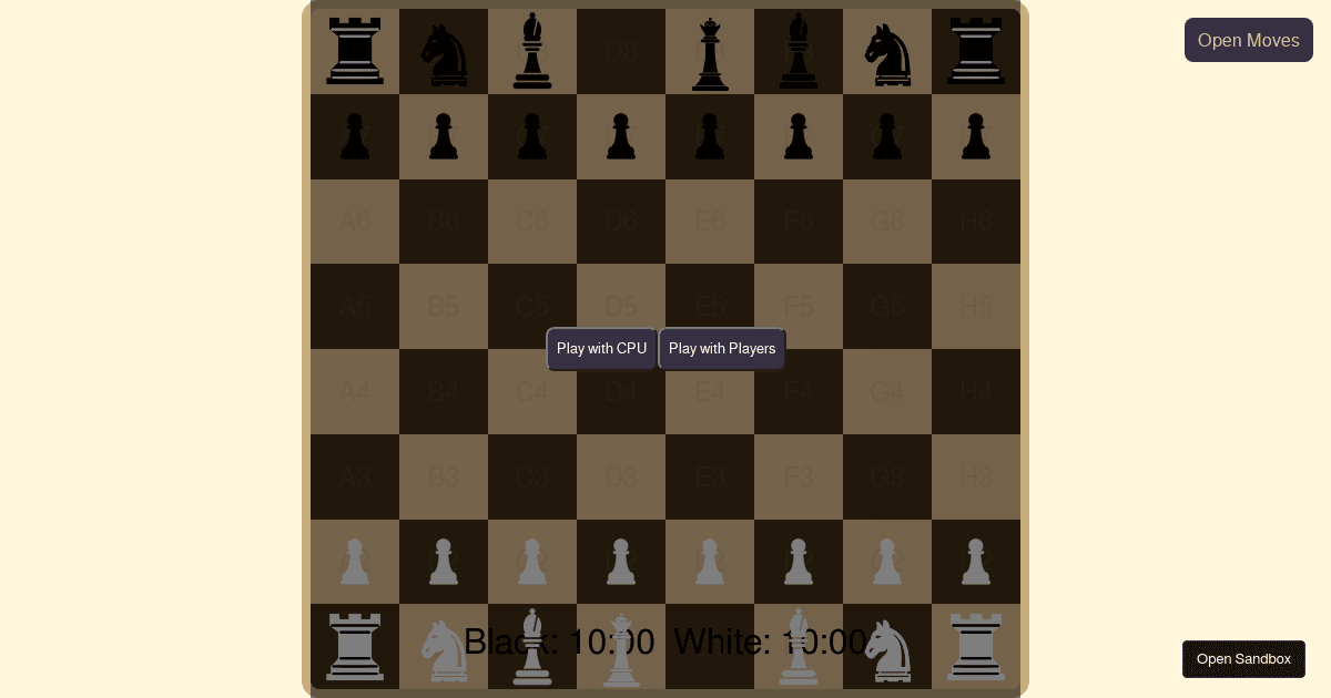 chess - Codesandbox