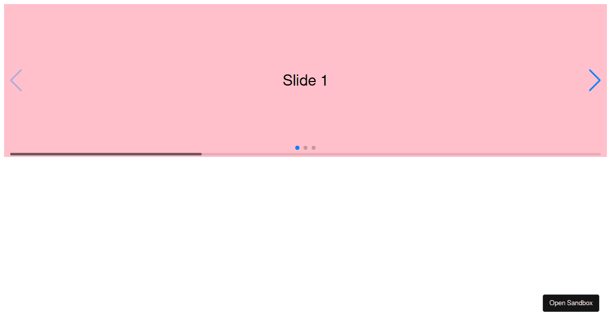 slidetextlist Codesandbox