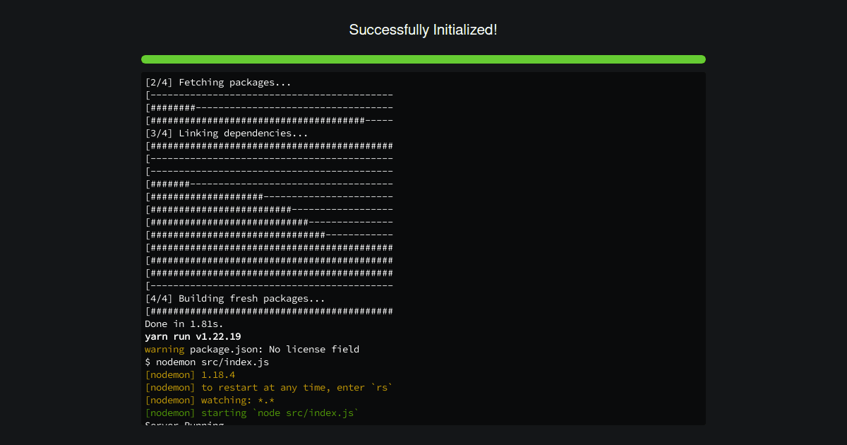 comment code in node js