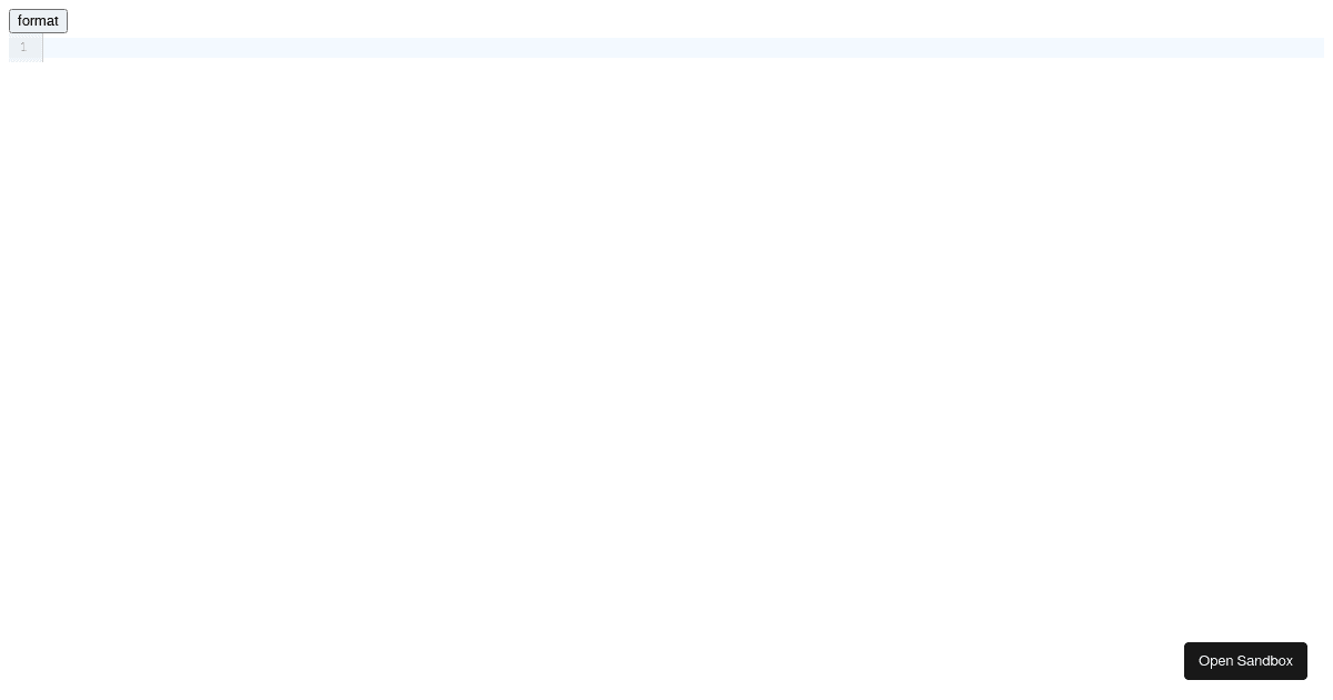 CodeMirror 6 Javascript ESLint LintGutter (forked) - Codesandbox