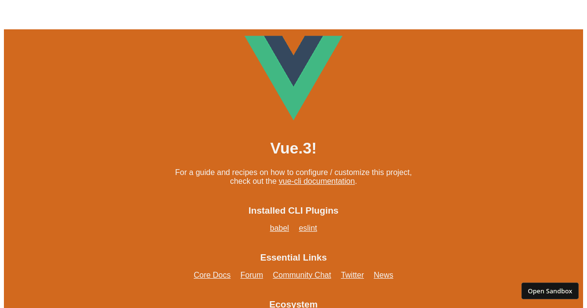 project - Codesandbox