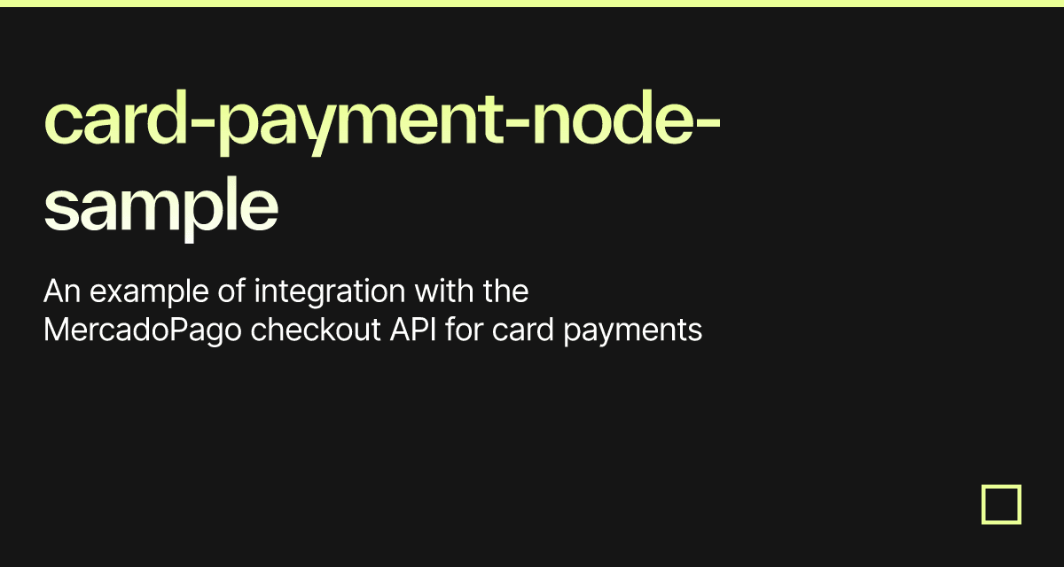 card-payment-node-sample - Codesandbox