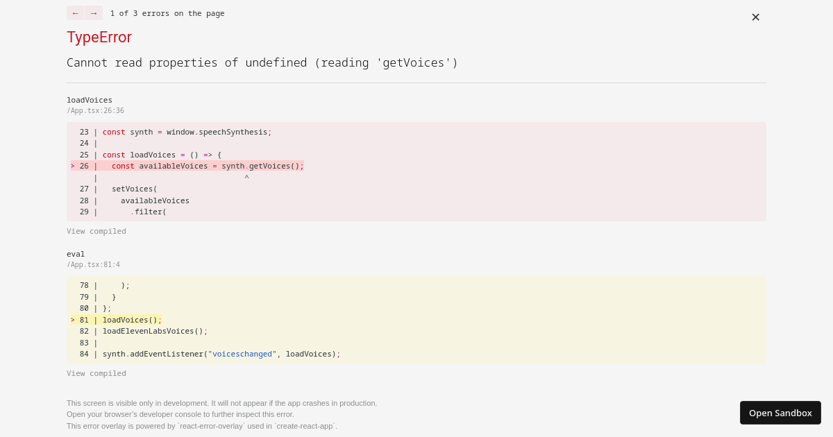 fervent-galois-vw7rhl - Codesandbox
