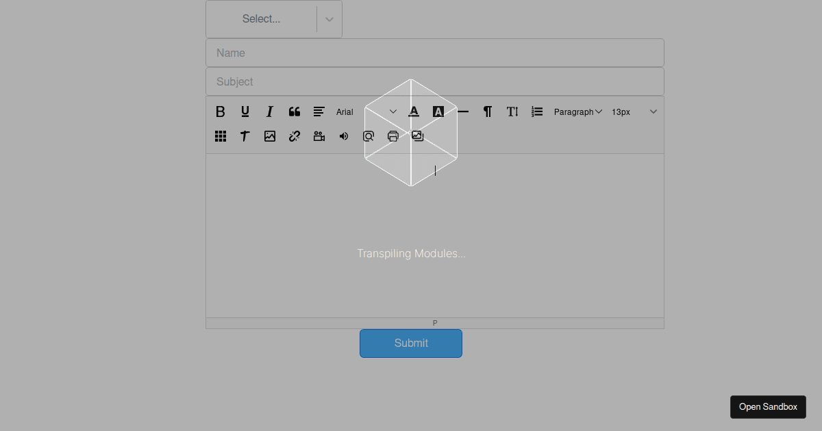 React Typescript (forked) - Codesandbox