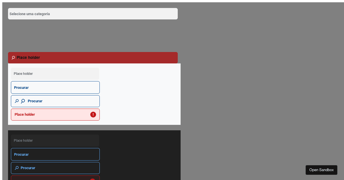 TEST INPUT - Codesandbox