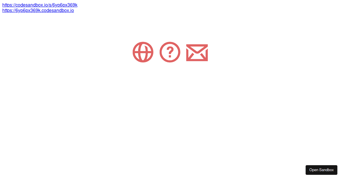 Simple HTML/CSS/JS Sandbox - Codesandbox