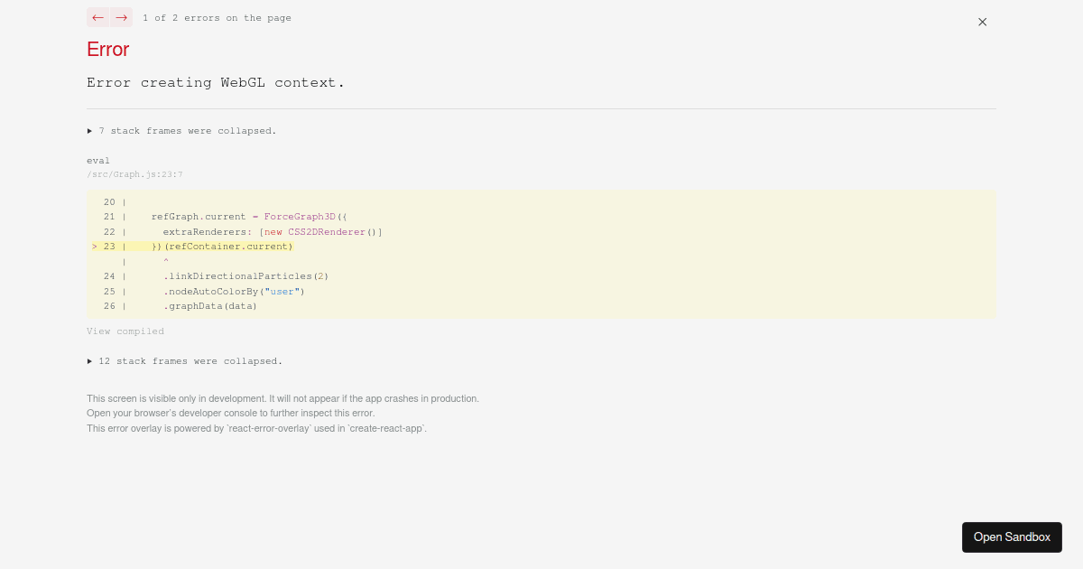 force-graph - Codesandbox