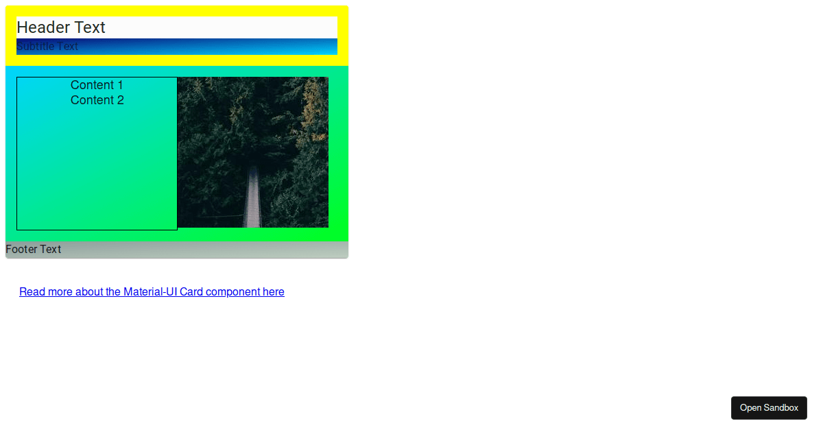 MUI CH - Codesandbox