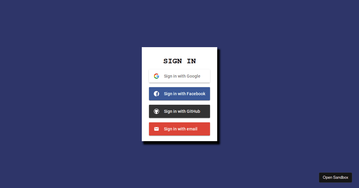 react - Codesandbox