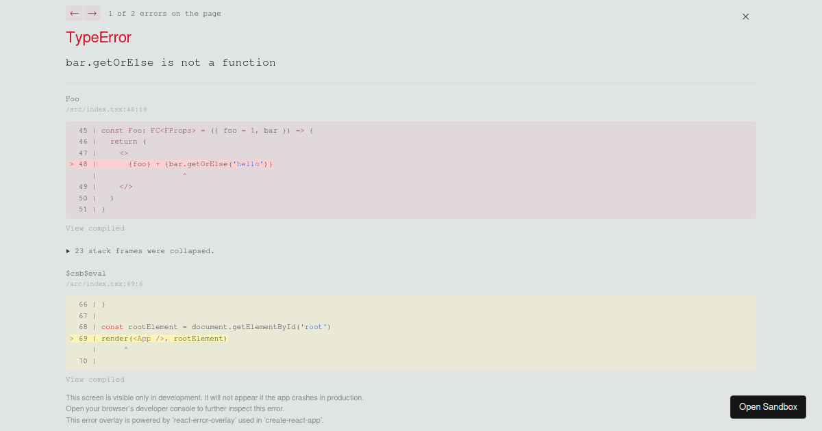 fp-ts-sandbox - Codesandbox
