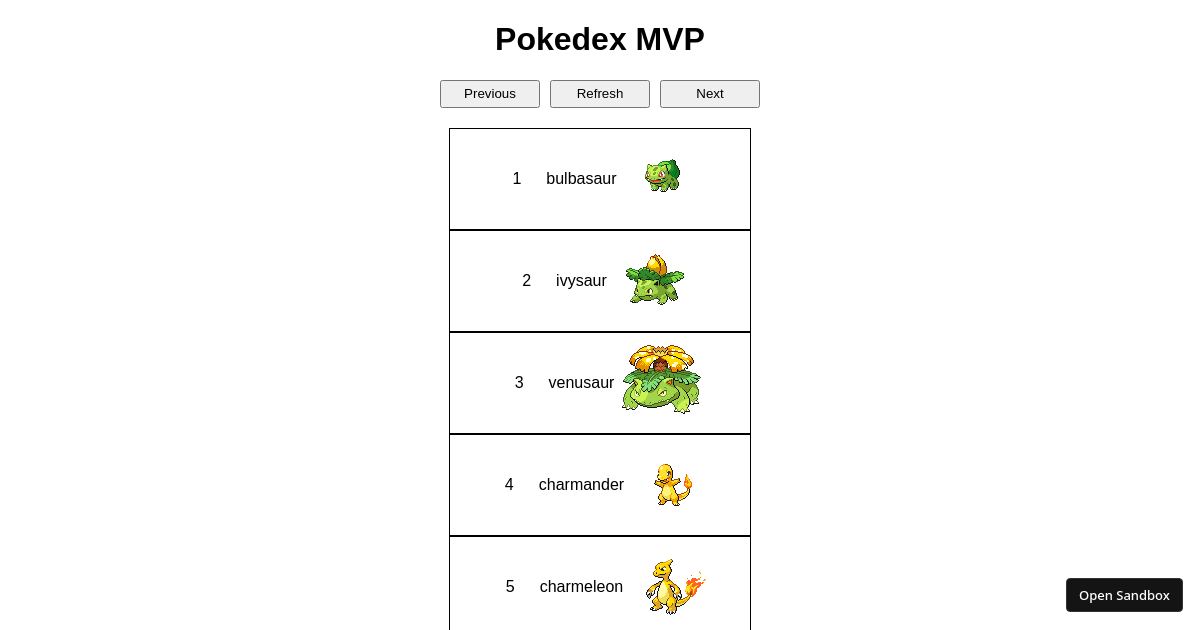 pokedex-solution (forked) - Codesandbox