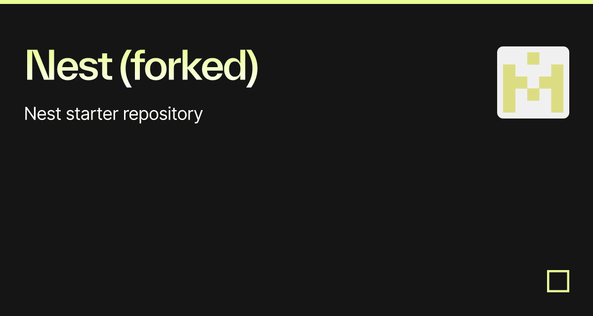Nest (forked) - Codesandbox