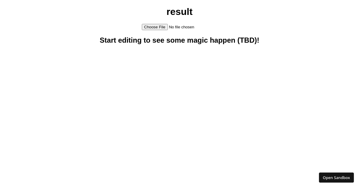 pdf to text input (forked) - Codesandbox