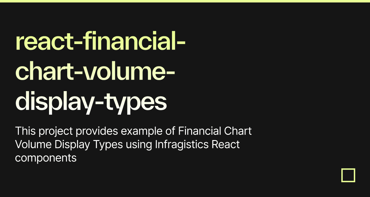 react-financial-chart-volume-display-types - Codesandbox