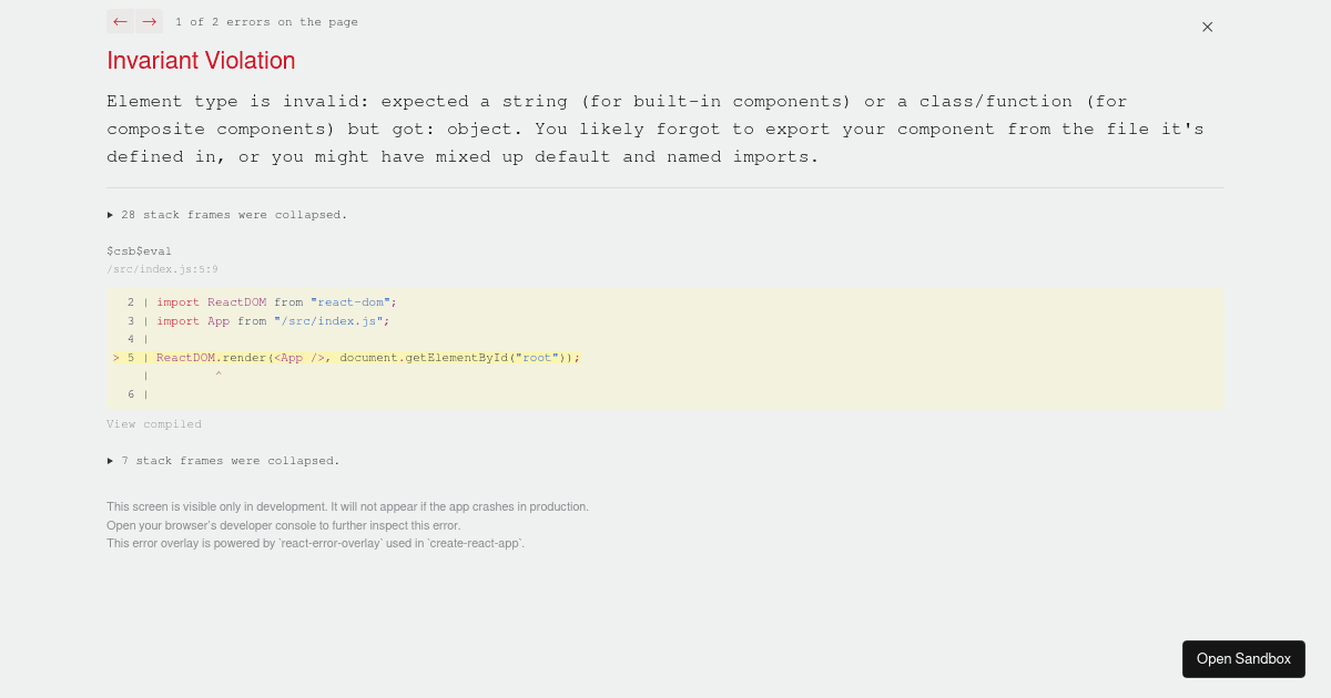 Mapping Components Practice (forked) - Codesandbox