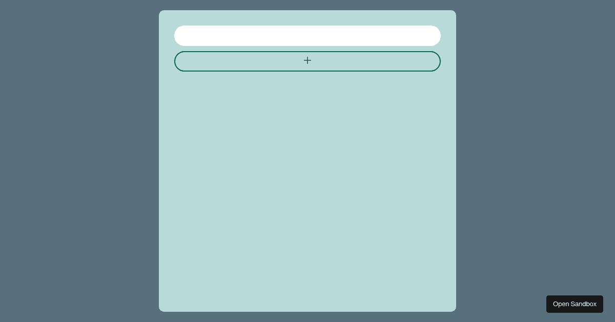 todo - Codesandbox