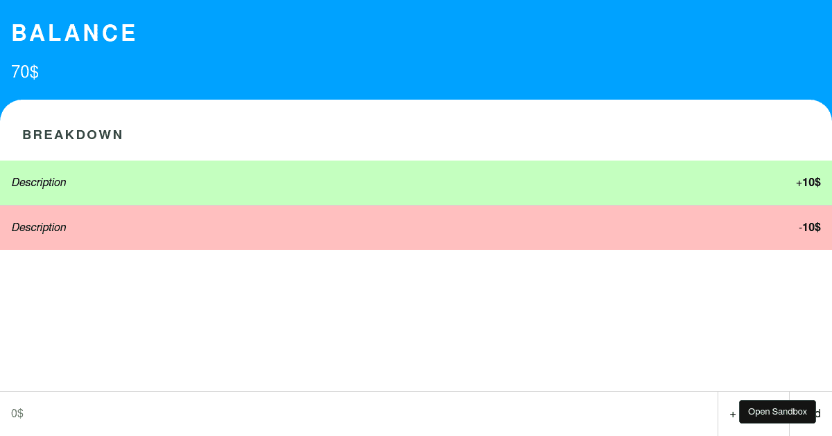 static - Codesandbox